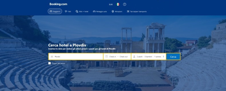 Booking hotel a Plovdiv Bulgaria