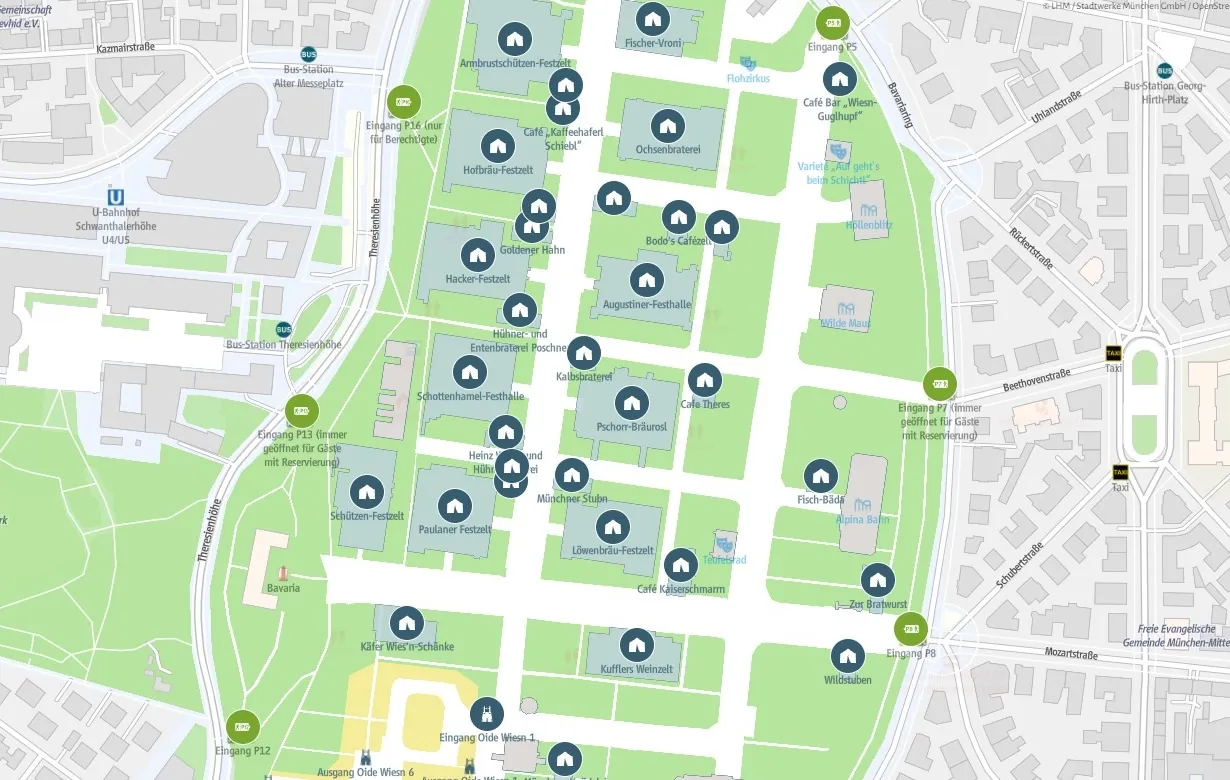 mappa Oktoberfest