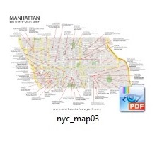 NYC film locations map thumbnail