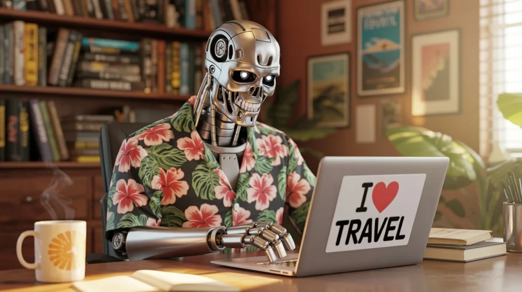 Terminator travel blogger